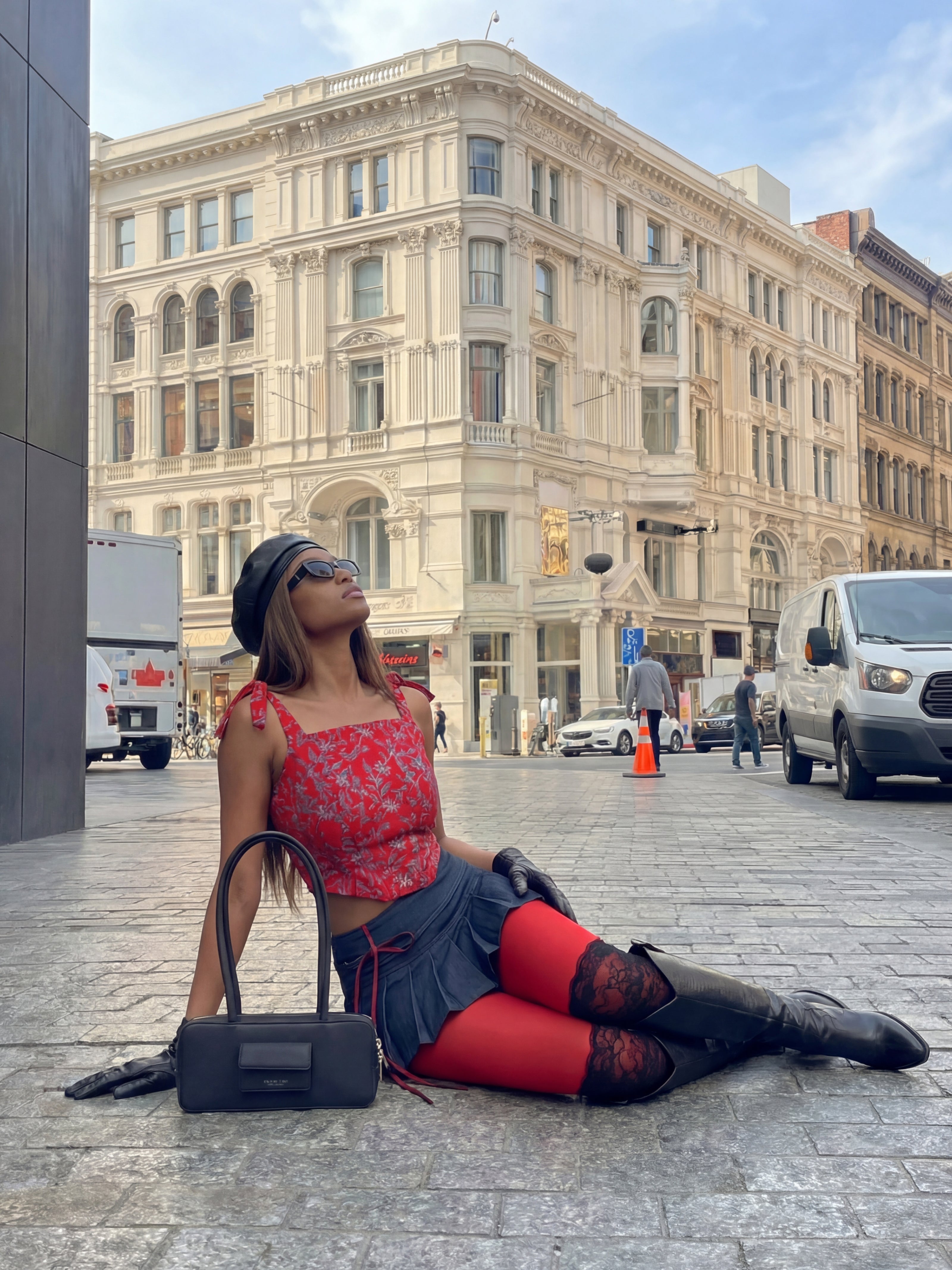 Ember Corset - Vermilion Bloom