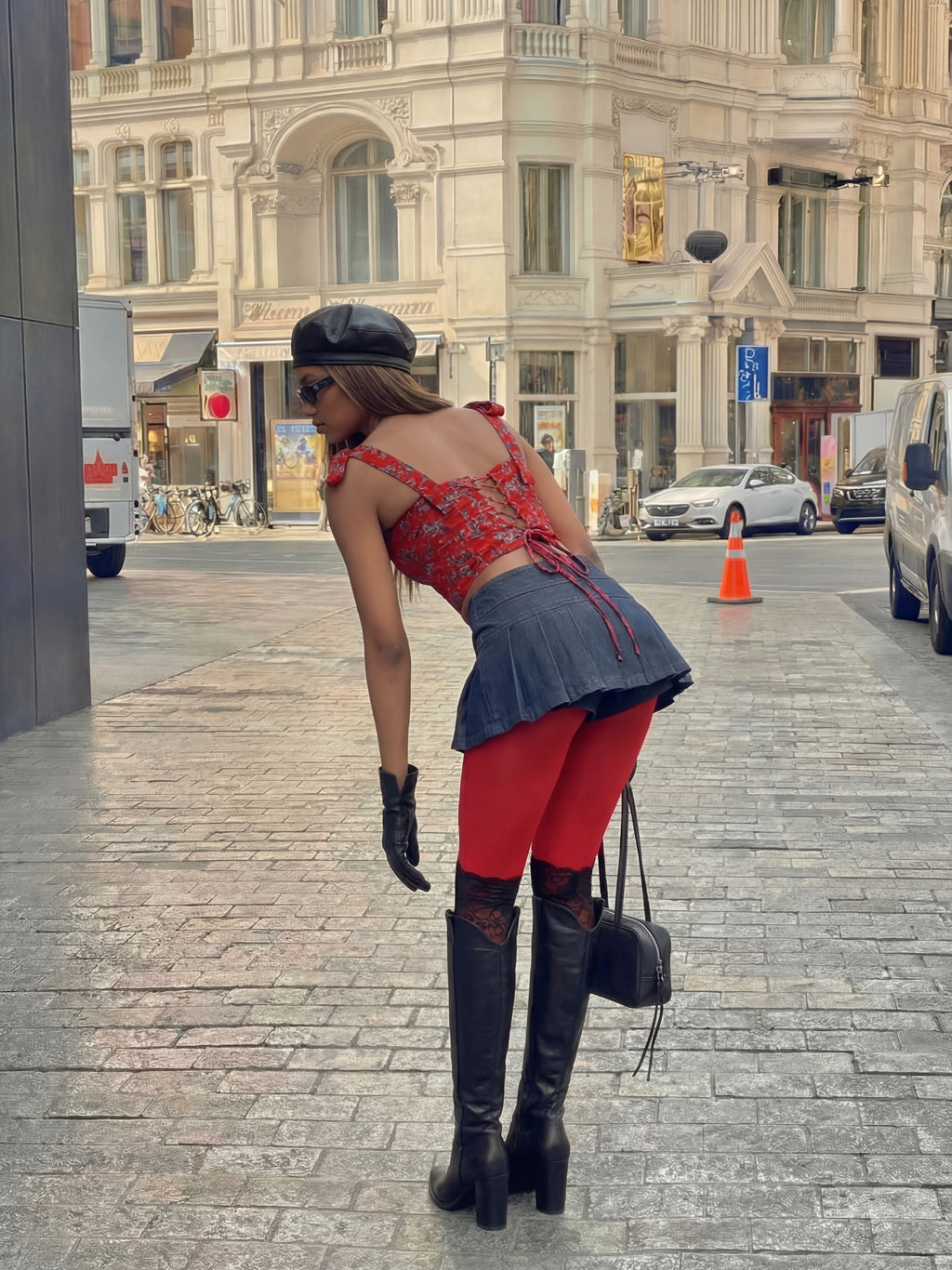 Ember Corset - Vermilion Bloom