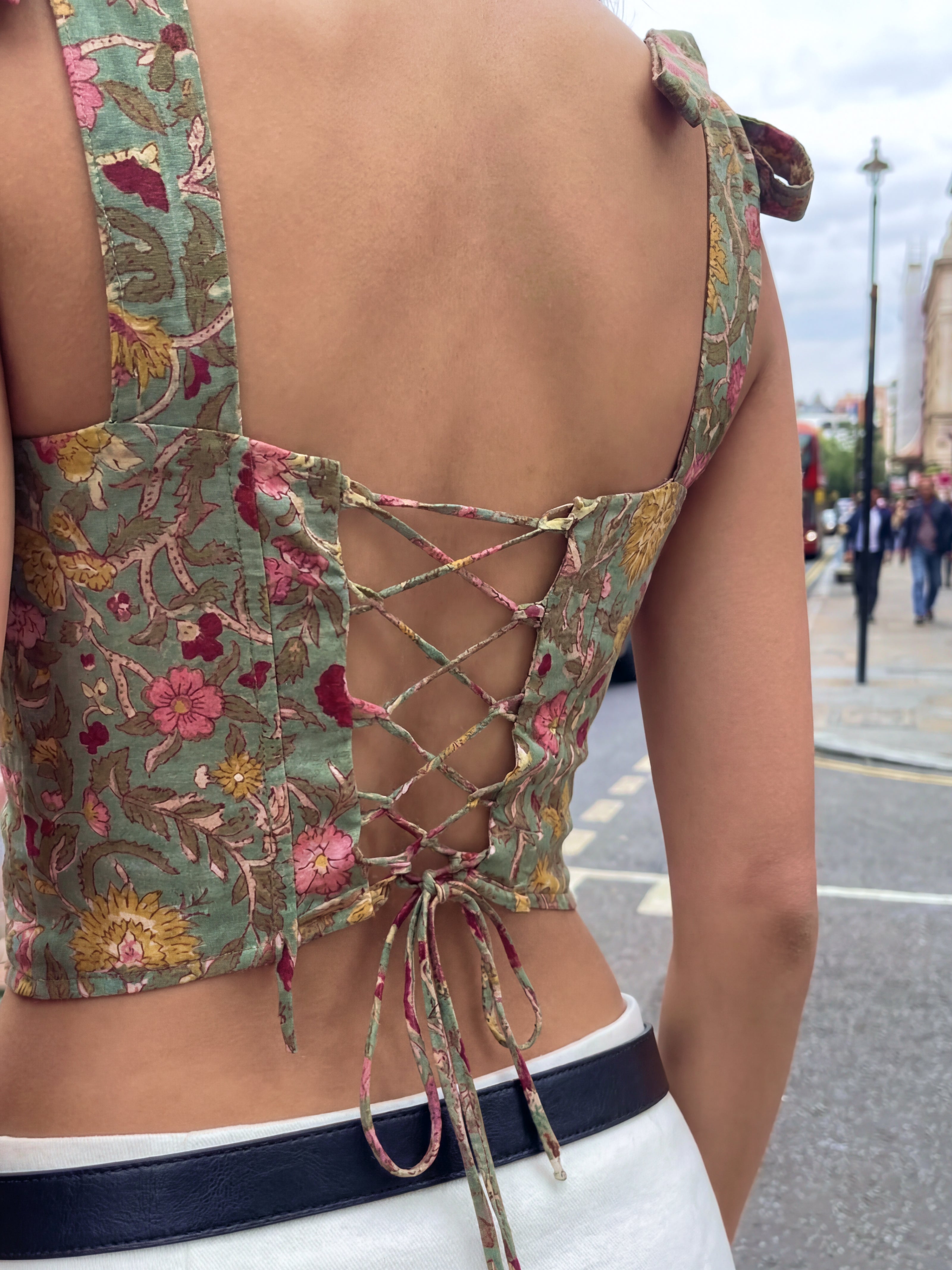 Ember Corset - Autumn Vine